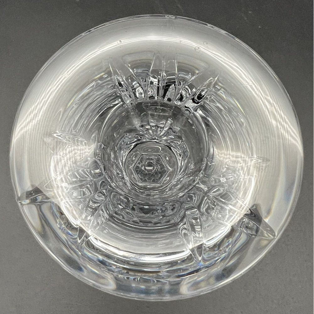Set Of 2 Miller Rogaska‎ Clear Crystal Candle Holders 8 Inch Tall - Picture 8 of 15